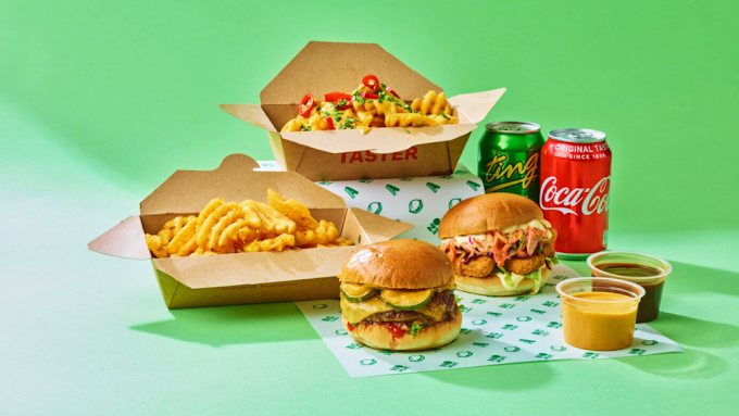 Dirty Vegan Burger - Cloud Kitchen